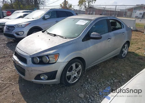 2015 Chevrolet Sonic Ltz Auto from USA, damaged, VIN 1G1JE5SB2F4109877